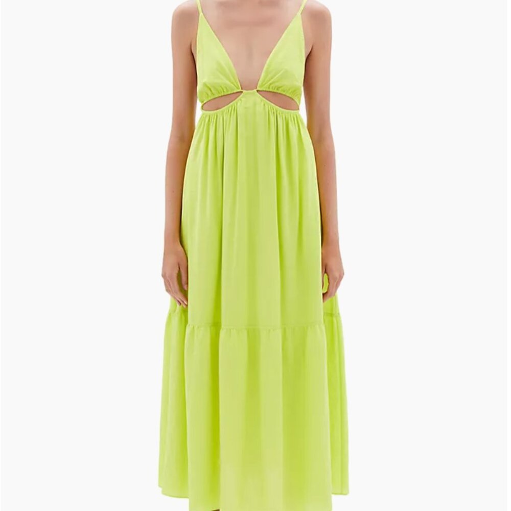 Jonathan Simkhai Calliope Cut Out Dress